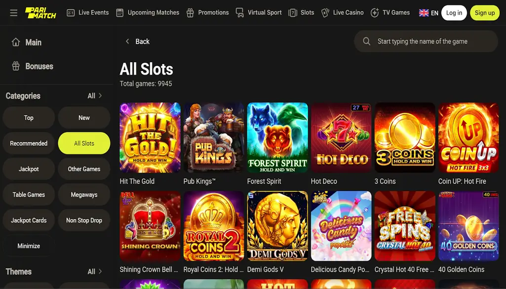 Casino Game Types